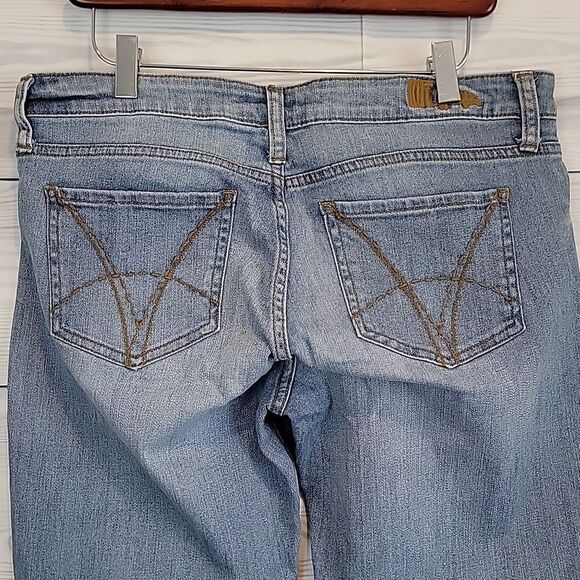 Kut From The Kloth Catherine Boyfriend Lightwash Blue Denim Jeans Womens Size 8 - Picture 7 of 16